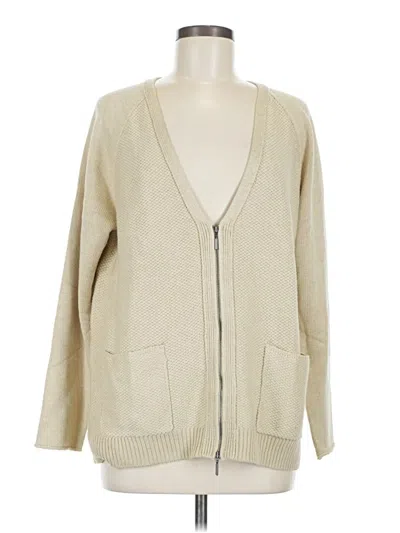 Pre-owned Jjill Vest In White