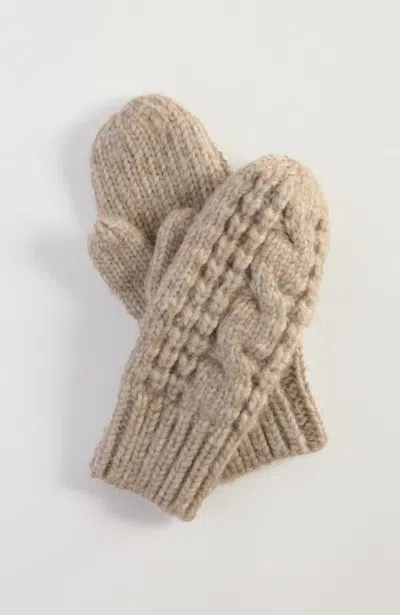 Jjill J.jill Waffle-textured Knit Mittens