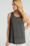 Jjill J.jill Wearever A-line Tank In Black