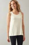 Jjill J.jill Wearever A-line Tank In Cream