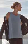 Jjill J.jill Wearever A-line Tank In Zinc Multi