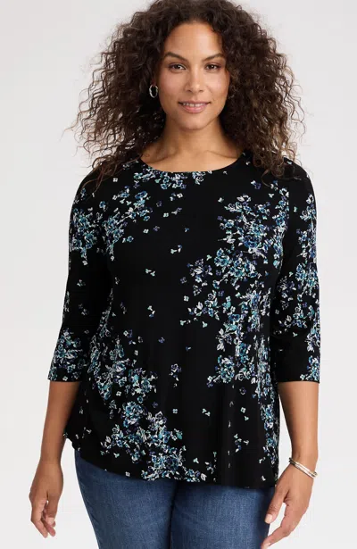 Jjill J.jill Wearever Ballet-sleeve Crew-neck Top