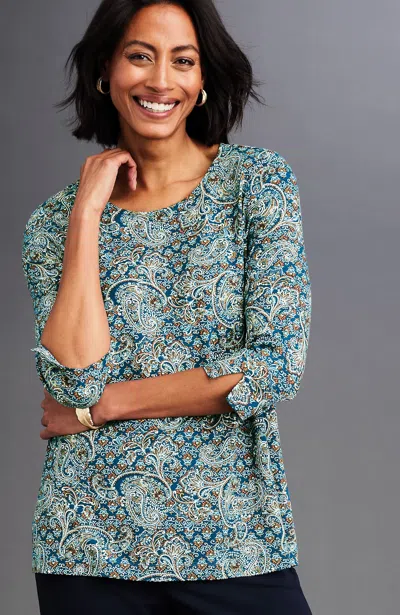 Jjill J.jill Wearever Ballet-sleeve Crew-neck Top
