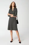 Jjill J.jill Wearever Double-face Jersey Dress In Grey Lead