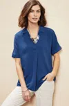Jjill J.jill Wearever Easy-care Button-back Top