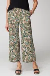Jjill J.jill Wearever Easy-care Woven Wide-leg Crops In Oatmeal Layered Palms
