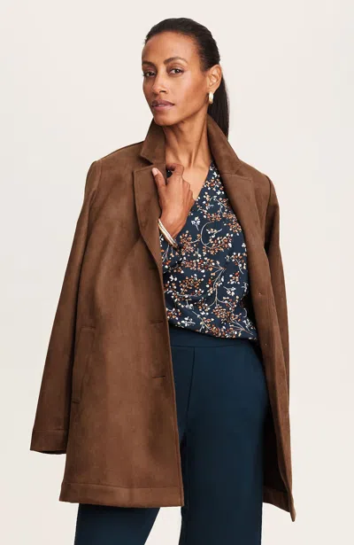 Jjill J.jill Wearever Faux-suede Duster