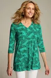 Jjill J.jill Wearever Layered V-neck Tunic