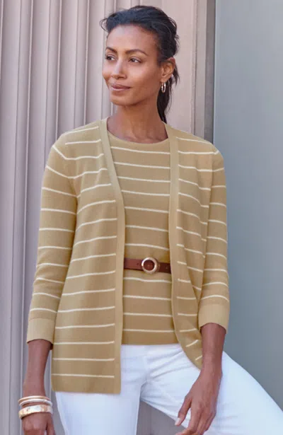 Jjill Wearever Ribbed Open-front Cardigan