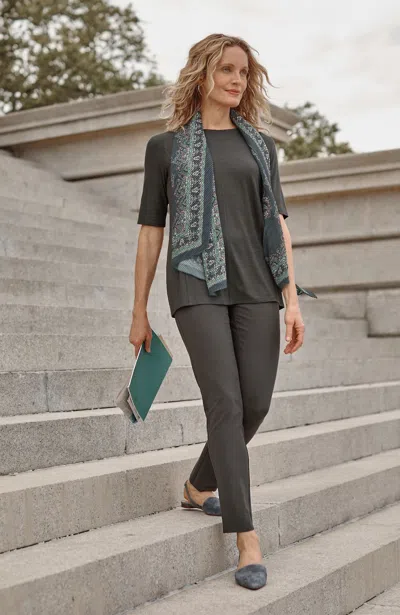 JJILL J.JILL WEAREVER SMOOTH-FIT CLASSIC SLIM-LEG PANTS