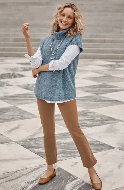 Jjill J.jill Wearever Smooth-fit Knit Jeans In Vicuna