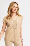 Jjill J.jill Wearever Soft Short-sleeve Sweater