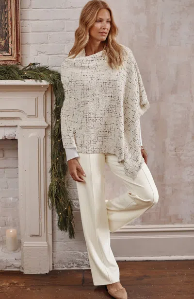 Jjill J.jill Wearever Double-face Jersey Straight-leg Pants In Cream