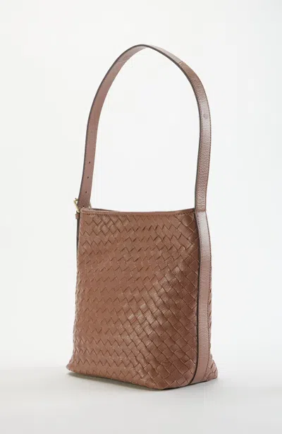 Jjill J.jill Woven Leather Bucket Bag