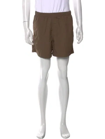 Pre-owned Jjjjound Jogger Shorts In Brown