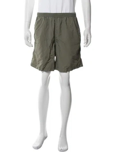 Pre-owned Jjjjound Jogger Shorts In Green