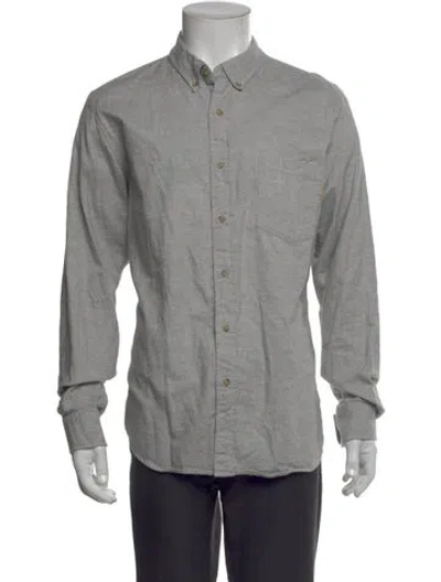 Pre-owned Jjjjound Long Sleeve Shirt In Gray