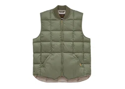 Pre-owned Jjjjound Men's  X Eddie Bauer Canadian Vest In Light Sage