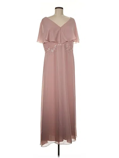 Pre-owned Jj's House Casual Dress In Brown