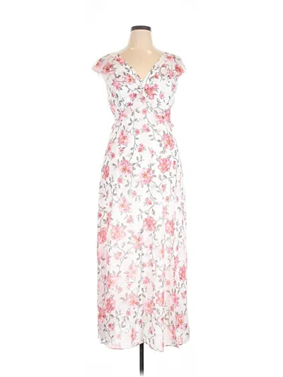 Pre-owned Jj's House Casual Dress In White