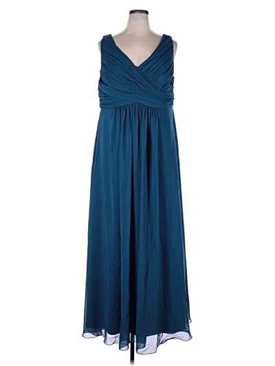 Pre-owned Jj's House Cocktail Dress In Blue
