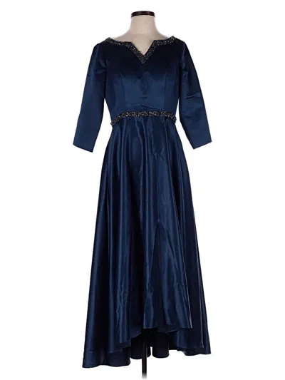 Pre-owned Jj's House Cocktail Dress In Blue