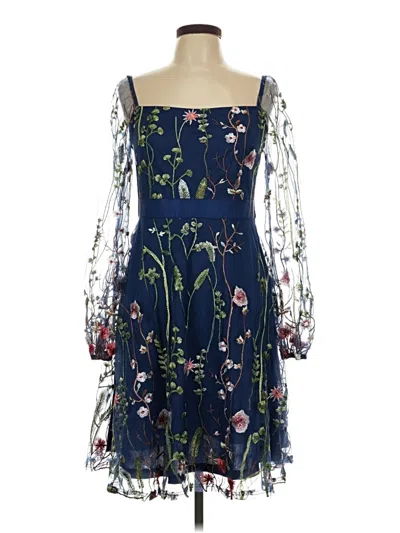 Jj's House Cocktail Dress In Blue