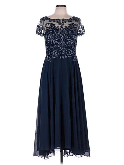 Pre-owned Jj's House Cocktail Dress In Blue
