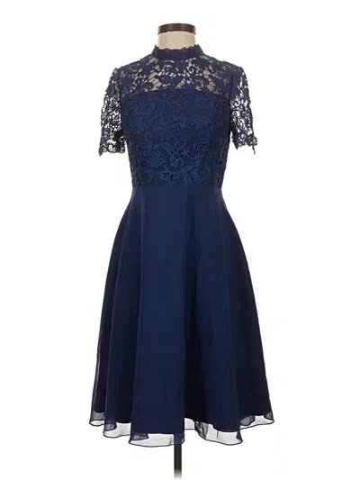 Pre-owned Jj's House Cocktail Dress In Blue