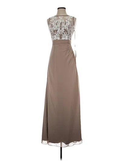 Pre-owned Jj's House Cocktail Dress In Brown