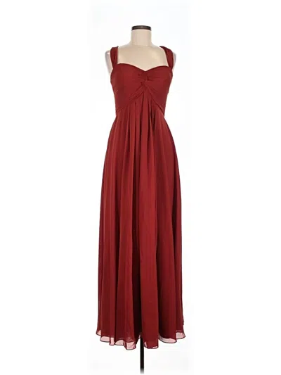 Jj's House Cocktail Dress In Burgundy
