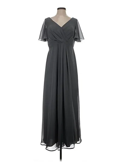 Pre-owned Jj's House Cocktail Dress In Gray