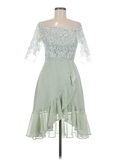 Pre-owned Jj's House Cocktail Dress In Green