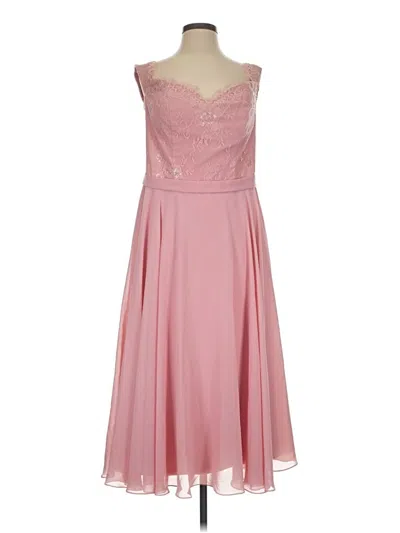 Pre-owned Jj's House Cocktail Dress In Pink