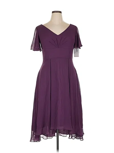 Pre-owned Jj's House Cocktail Dress In Purple