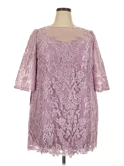 Pre-owned Jj's House Cocktail Dress In Purple