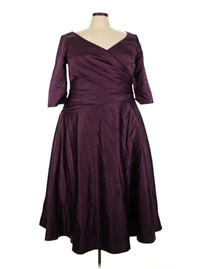 Pre-owned Jj's House Cocktail Dress In Purple