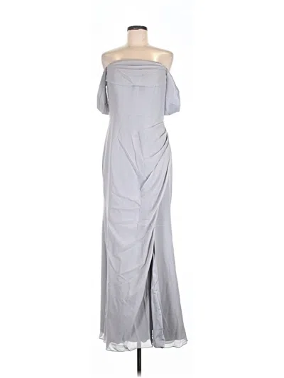 Pre-owned Jj's House Cocktail Dress In Silver