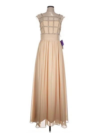 Pre-owned Jj's House Cocktail Dress In Tan