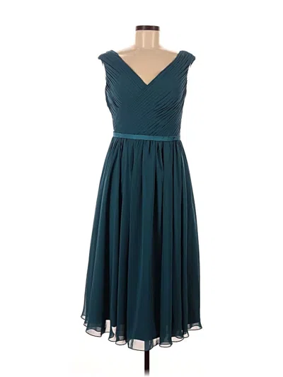 Pre-owned Jj's House Cocktail Dress In Teal