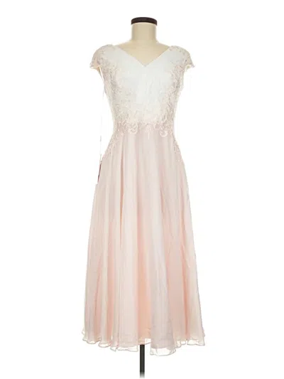 Pre-owned Jj's House Cocktail Dress In White