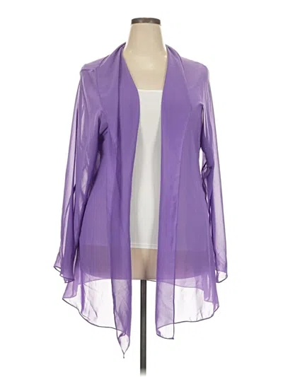 Pre-owned Jj's House Kimono In Purple