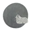 J.j.textile Grey / White Sheep Hand Tufted Wool Rug