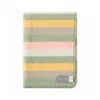 J.j.textile Meadow Stripe Wool Blanket In Multi
