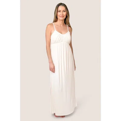 Jjwinks Baby Doll Bra-free Nightgown In Champagne Rib
