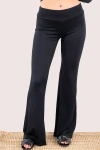 Jjwinks Butt, Seriously Flare Lounge & Sleep Pants With Pockets In Black