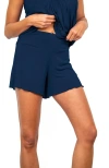 Jjwinks Jj Dukes Lounge & Sleep Shorts In Navy