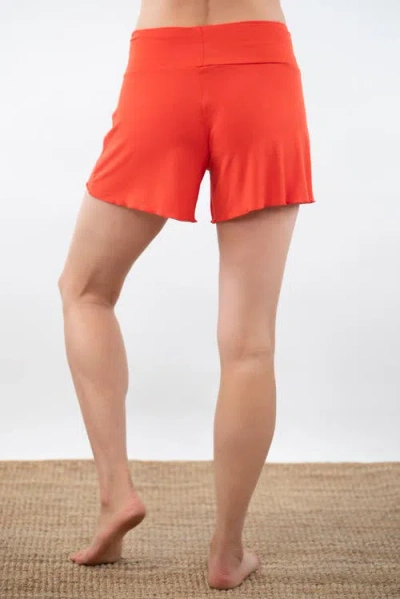 Jjwinks Jj Dukes Lounge & Sleep Shorts In Orange