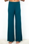 Jjwinks Power Pants Wide Leg Lounge & Live Palazzo In Deep Teal