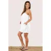 Jjwinks Sweetheart Short Nightgown With Built-in Shelf For Lounge And Sleep In White